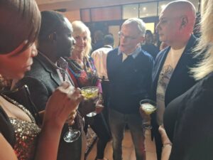 Some of the delagates at Oppein Zimbabwe cocktail.